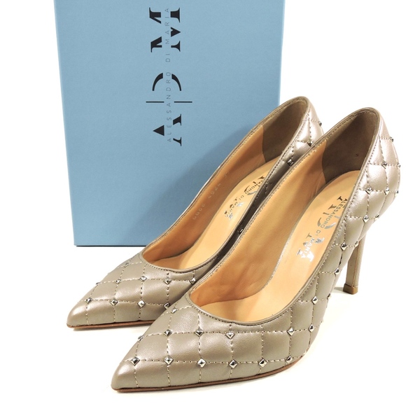 WOOMEN'S LEATHER FASHION PAMPS - Picture 8 of 8